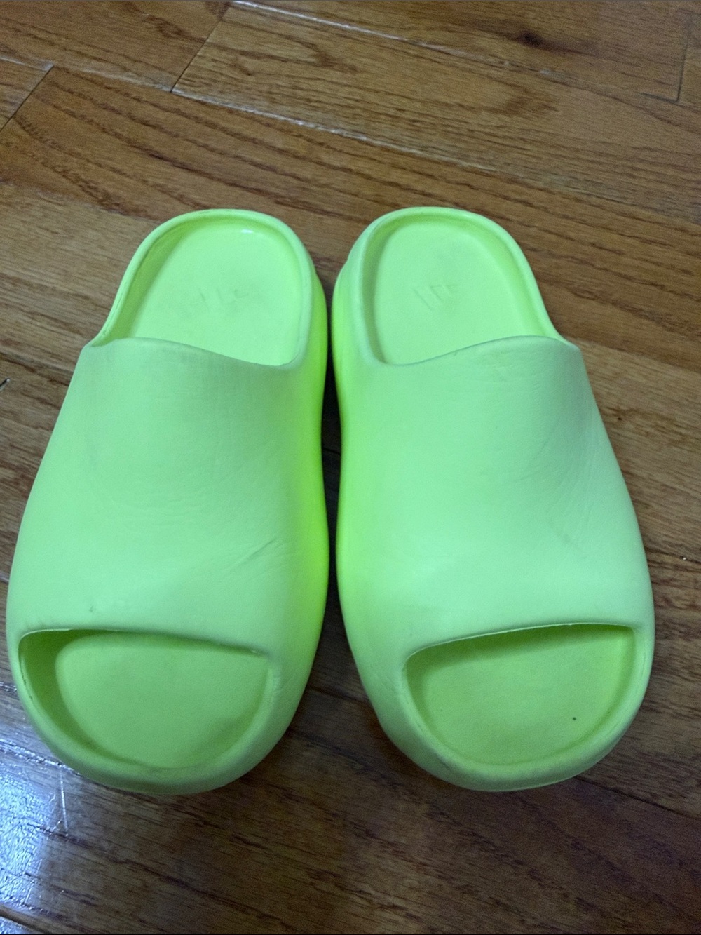 Adidas Yeezy Slide Kids Green Slides